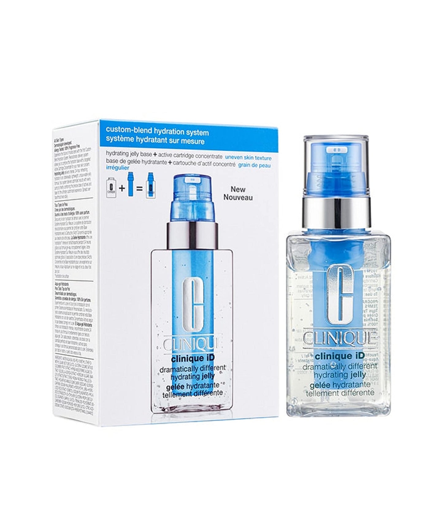 Clinique, Bundle, iD: Jelly and Uneven Skin Texture (Blue), 2pc