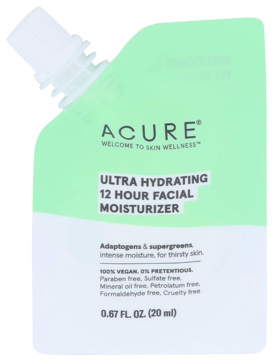Acure, Moisturizer Ultra Hydrating Facial, 0.67oz/20ml