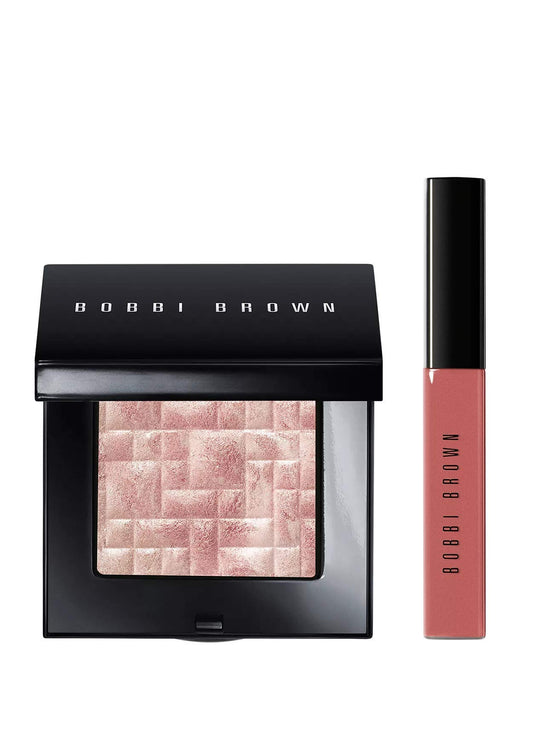 Bobbi Brown, Bundle, Highlight Nights Cheek & Lip, 2pc