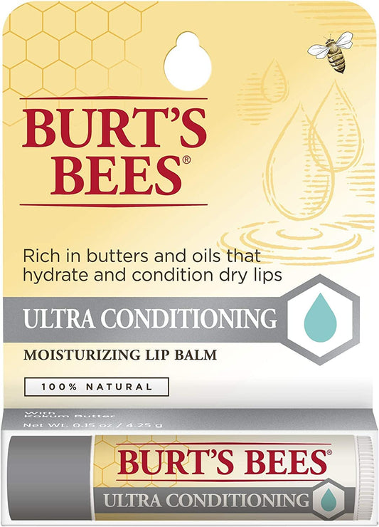 Burt's Bees, Lipbalm Ultra Conditioning, 0.15oz/4.25g