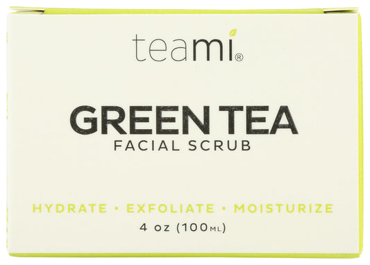 Teami, Scrub Facial, Green Tea, 4oz/100ml