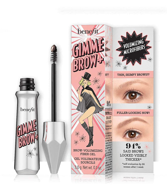 Benefit, Eyebrow Gimme Brow Fiber Gel, 3 Neutral Light Brown, 0.1oz/3g