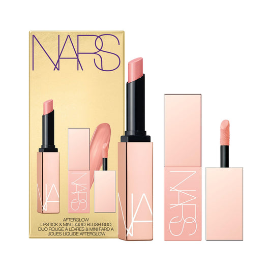 Nars, Set, Afterglow Lipstick & Mini Liquid Blush Duo, Orgasm/Sex Appeal, 2pc