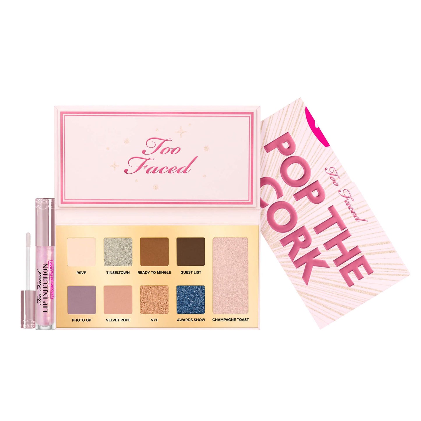 Too Faced, Set, Pop The Cork Makeup, 2pc