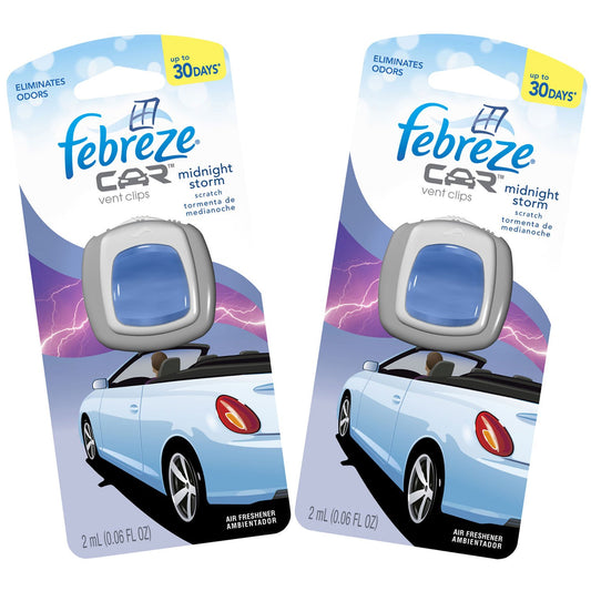 Febreze, Air Freshener, Midnight Storm, 0.06oz/2ml, 2pc