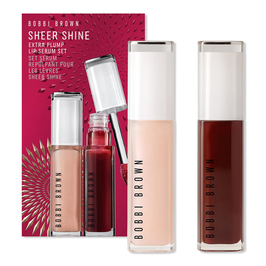 Bobbi Brown, Set, H24 Sheer Shine Extra Plump Lip Serum, 2pc