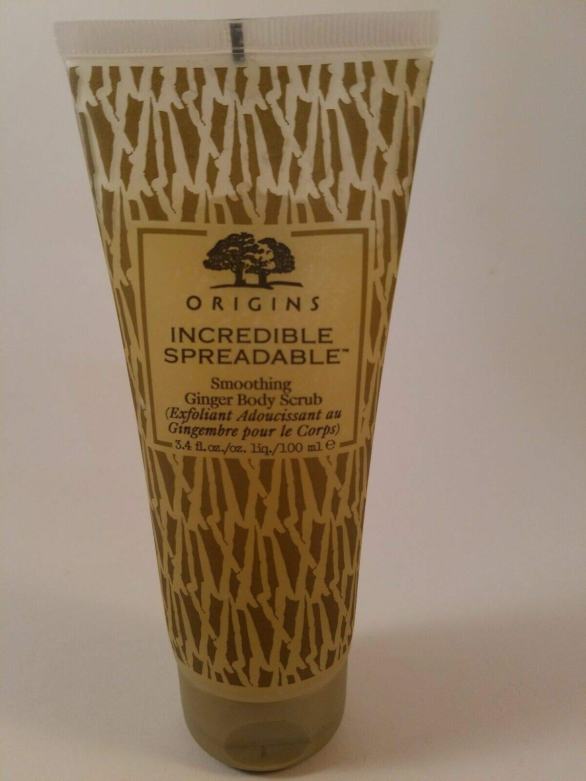 Origins, Scrub Incredible Spreadable Smoothing Ginger Body, 3.4oz/100ml