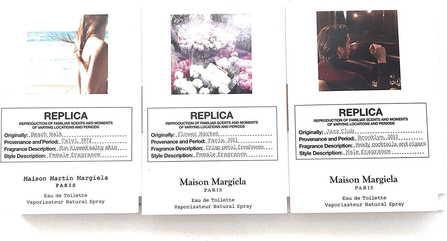 Maison Margiela, Bundle, Replica Jazz Club/Beach Walk/Flower Market, 3pc