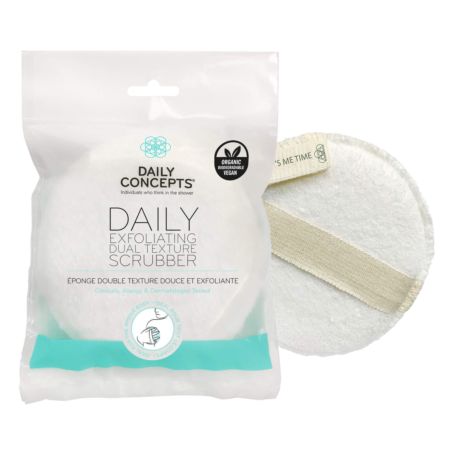 Daily Concepts, Tool, Exfoliating Dual Texture Scrubber