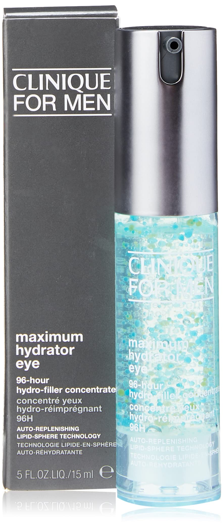 Clinique For Men, Eye Maximum Hydrator Eye 96-Hour Hydro-Filler Concentrate, 0.5oz/15ml