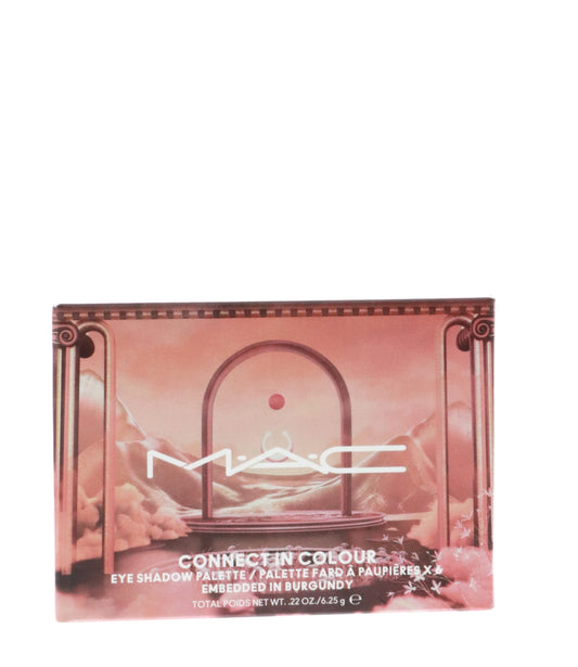 MAC, Palette Eyeshadow, Connect In Colour Small, Embedded In Burgundy x6