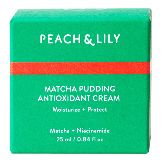 Peach & Lily, Moisturizer Matcha Pudding Antioxidant Cream, 0.84oz/25ml