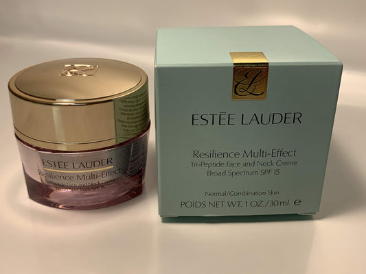 Estee Lauder, Moisturizer Resilience Multi-Effect Tri-Peptide Face and Neck Creme, 1oz/30ml