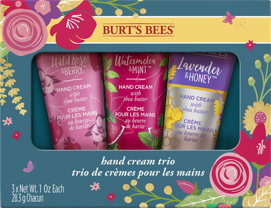 Burt's Bees, Set, Hand Cream Trio, 3pc