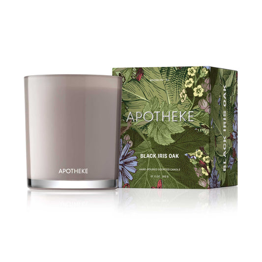 Apotheke, Candle, Black Iris Oak, 11oz/312g
