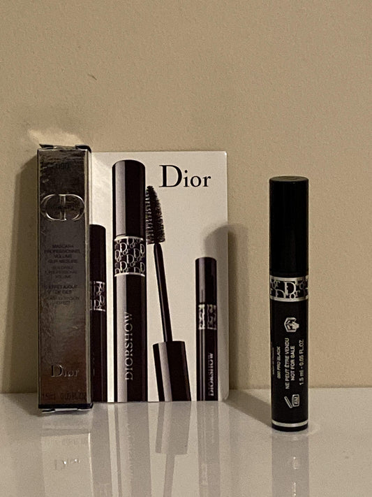 Dior, Mascara Diorshow 24h Buildable Volume Mascara, Black, 0.05oz/1.5ml