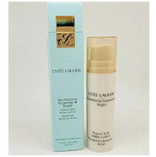 Estee Lauder, Moisturizer Revitalizing Supreme+ Bright Power Soft Milky Lotion, 0.24oz/7ml