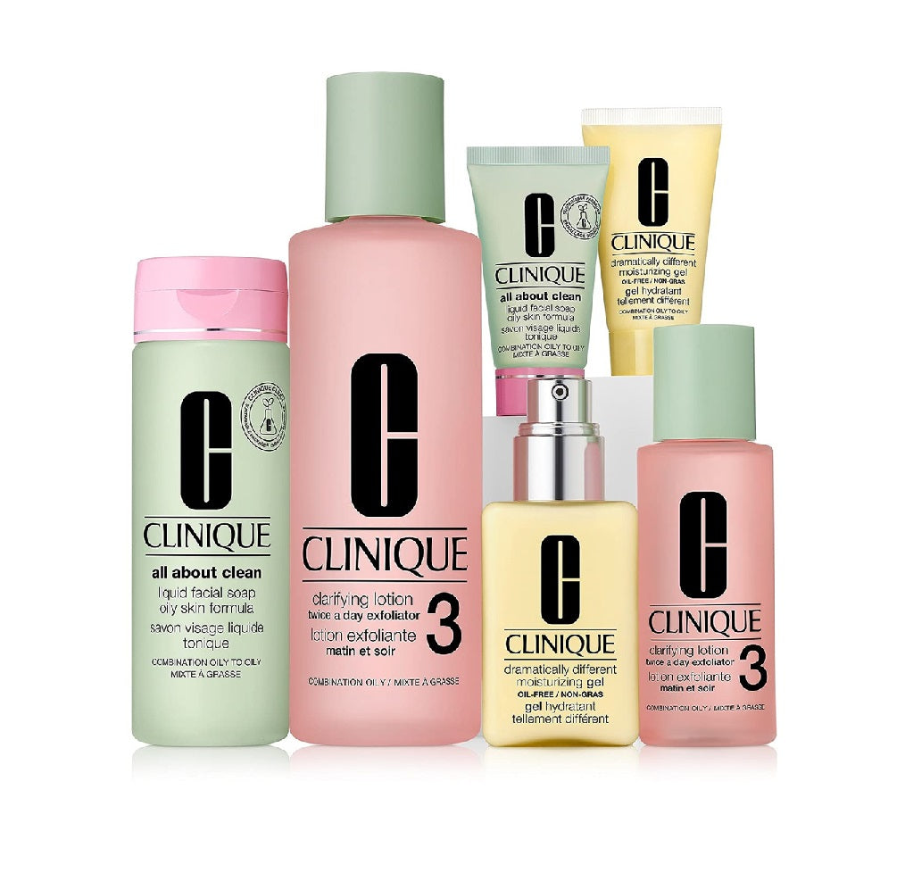 Clinique, Set, Great Skin Everywhere, Oily, 6pc